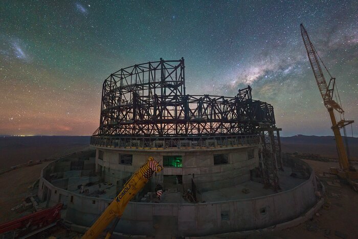 El telescopio ELT alcanza el 50% en su construcción