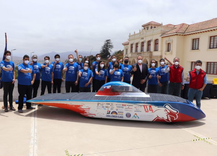 El auto solar más rápido de Latam está en Santiago 2023