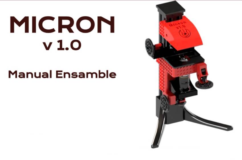 Micron: El microscopio chileno creado con impresión 3D