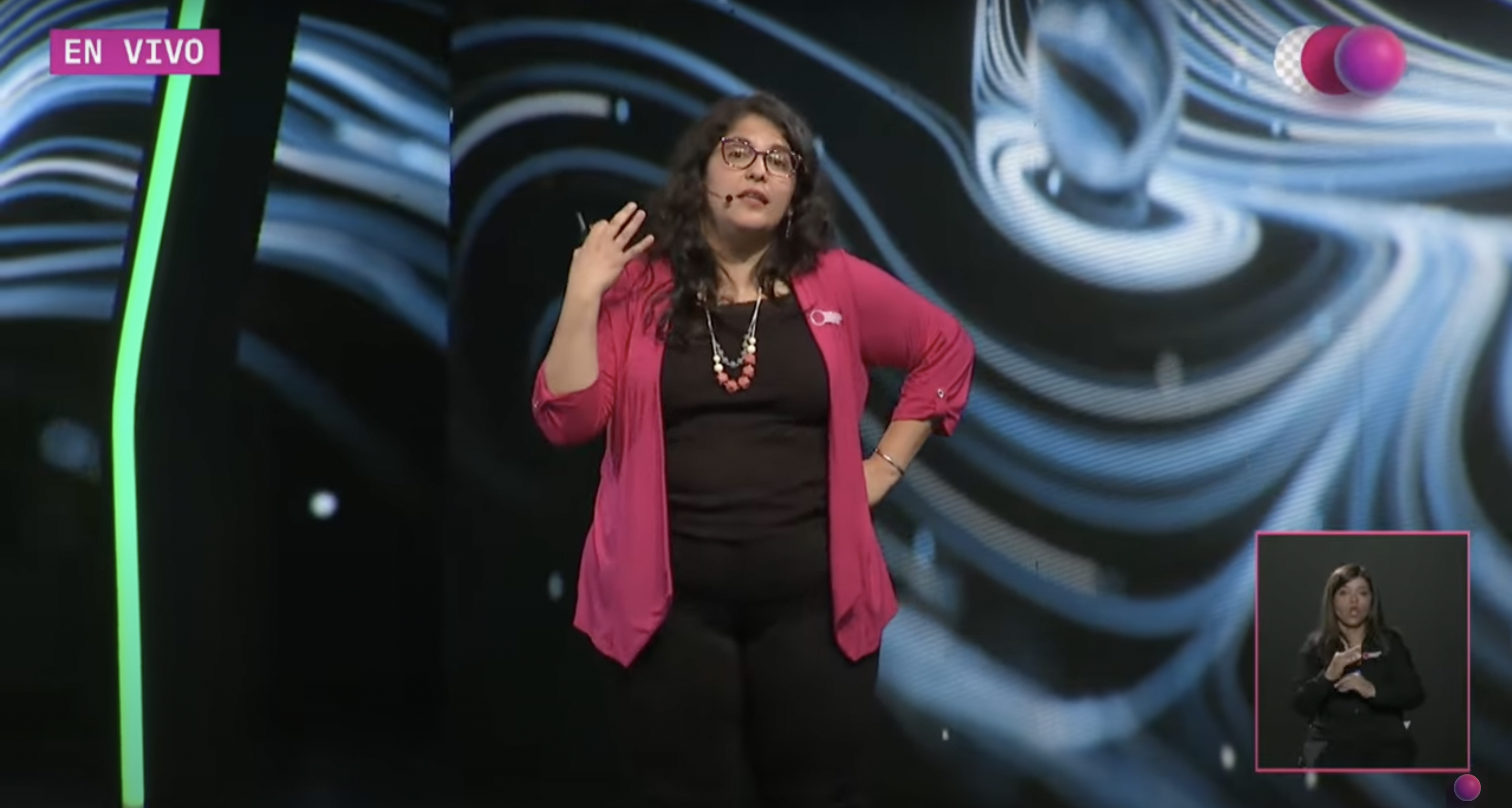 Laura Pérez, la buscadora de planetas expuso en Congreso Futuro