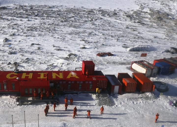 China construye su quinta base científica en la Antártica