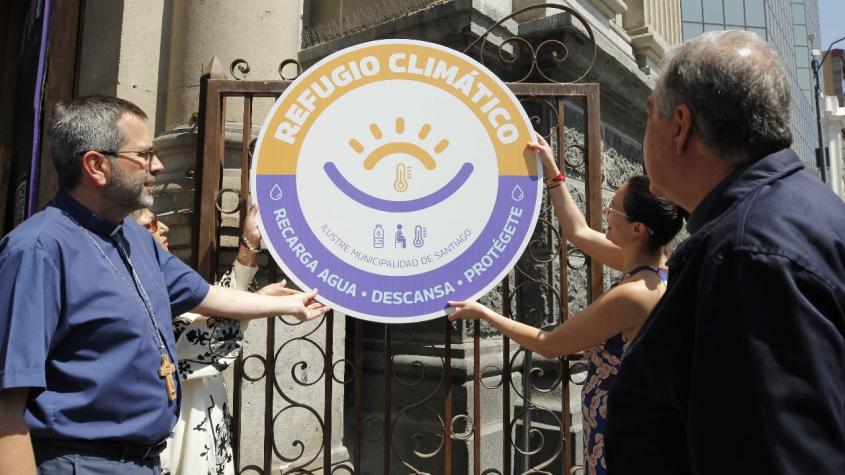 ¿Qué son los refugios climáticos en Santiago?