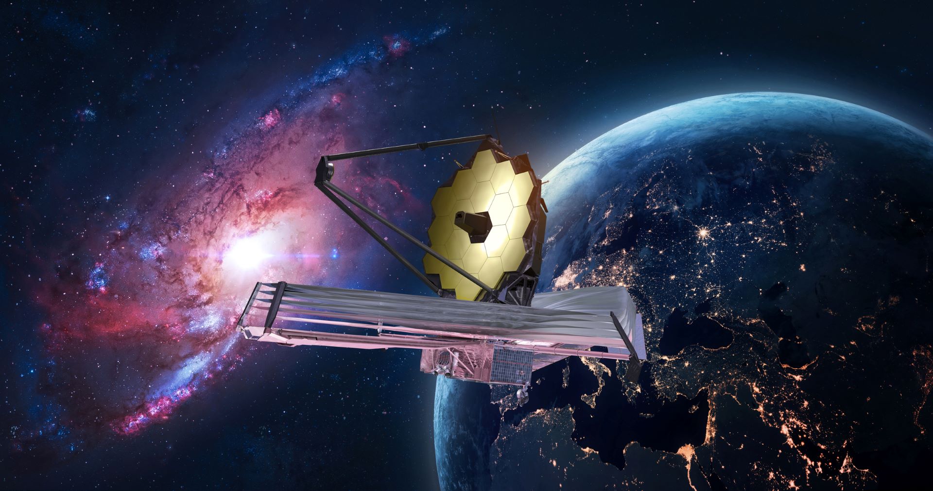 El James Webb capta la galaxia «muerta» más antigua observada