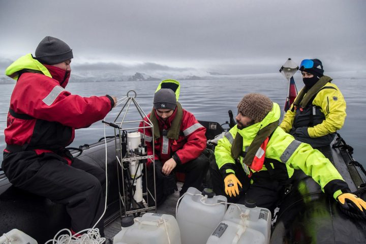 Desde una feria escolar a estudiar la vida microscópica en la Antártica