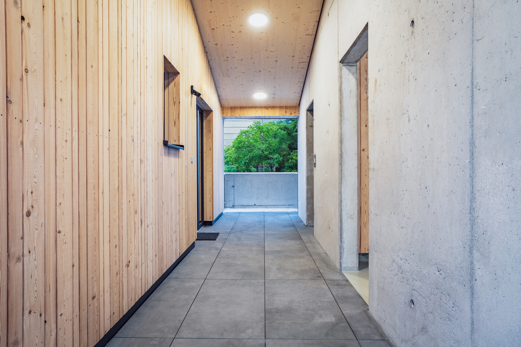 Probarán las ventajas de combinar madera y hormigón en construcciones