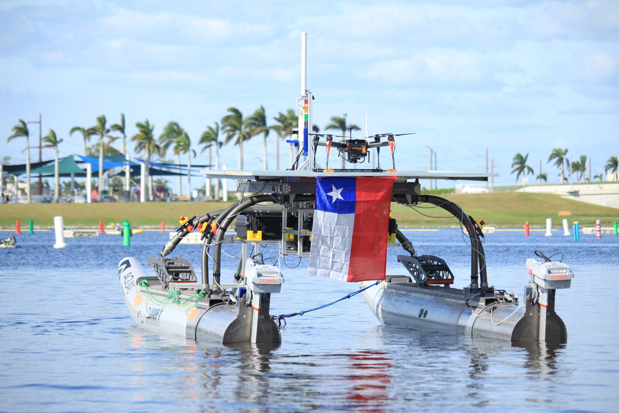 Equipo universitario chileno destacó en la «Fórmula 1» de robots marinos