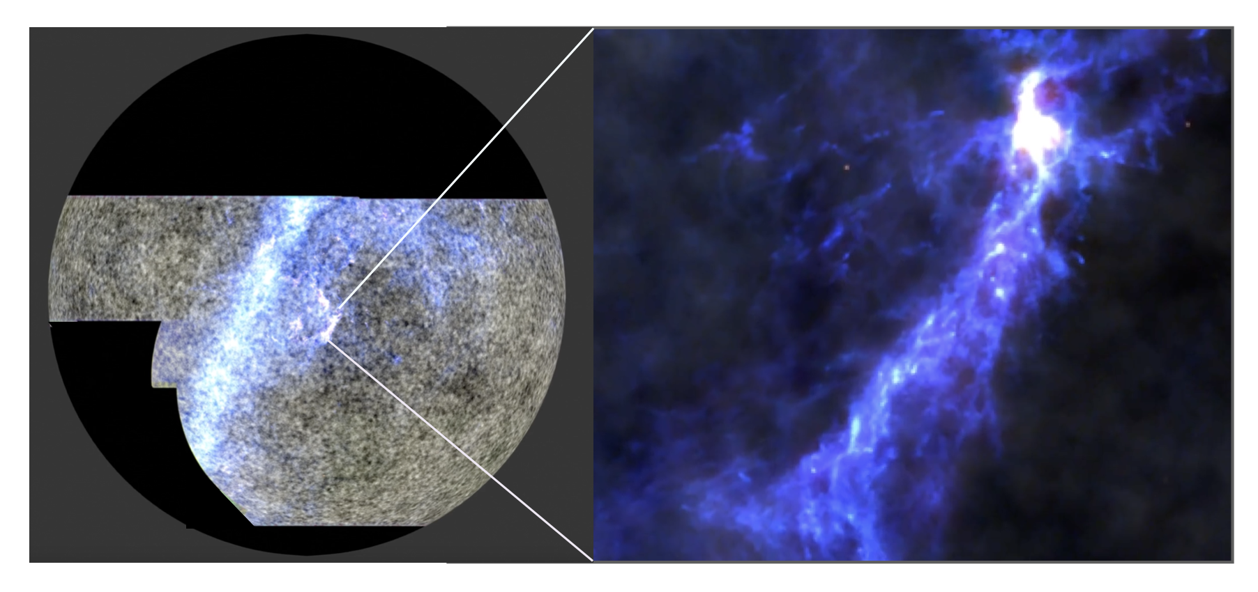 Científicos liberan el mapa más detallado con imágenes del universo temprano