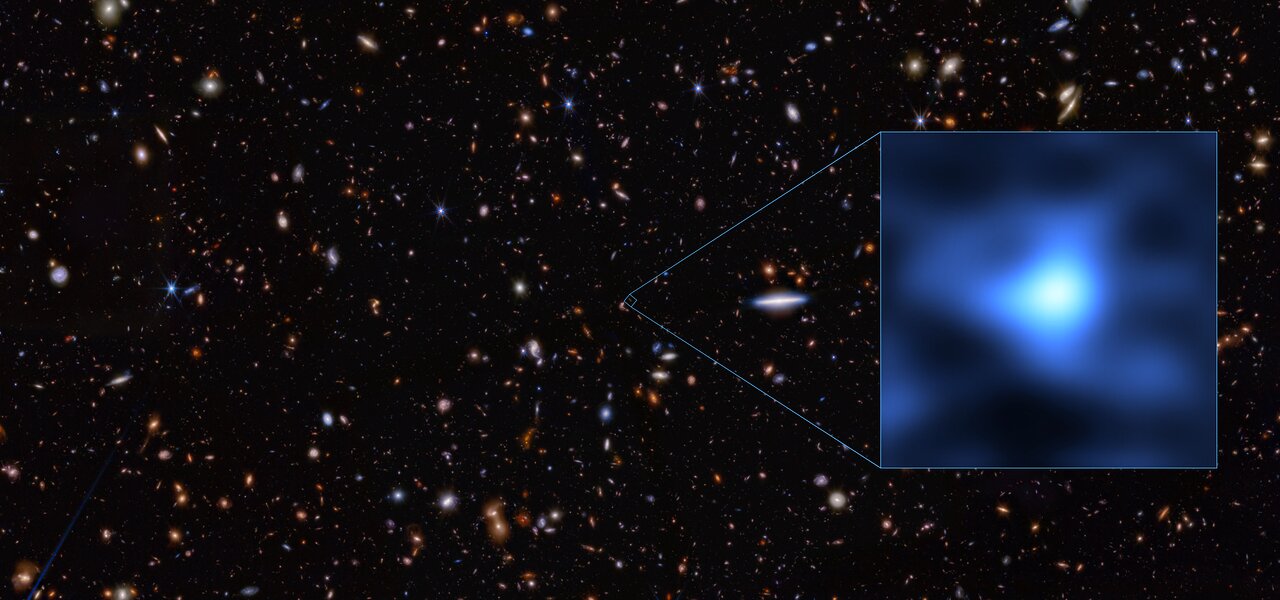 Telescopio ALMA en Chile detecta oxígeno en la galaxia más distante conocida