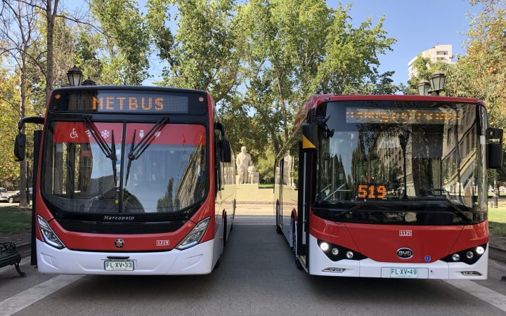 Buses Red generan sólo el 3% de emisiones del transporte en Santiago