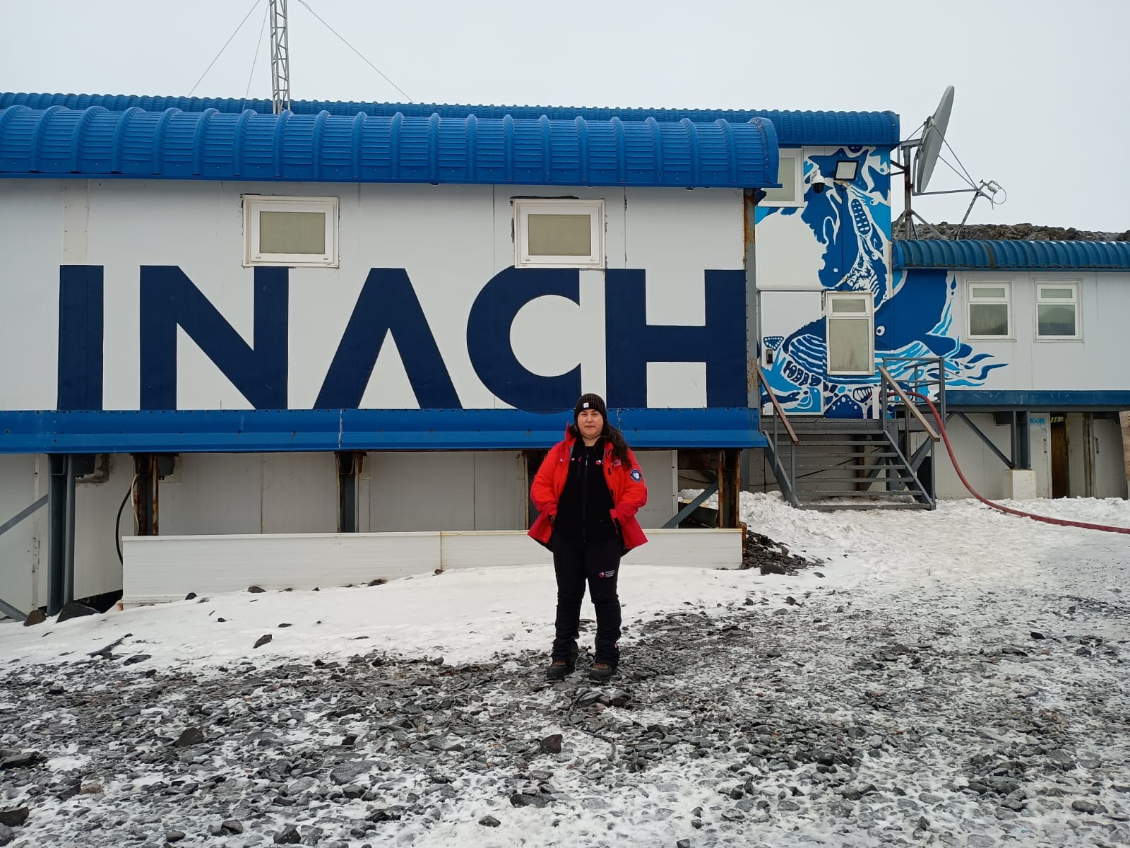 Viviana Pérez, primera mujer chilena en comandar una base científica de la Antártica