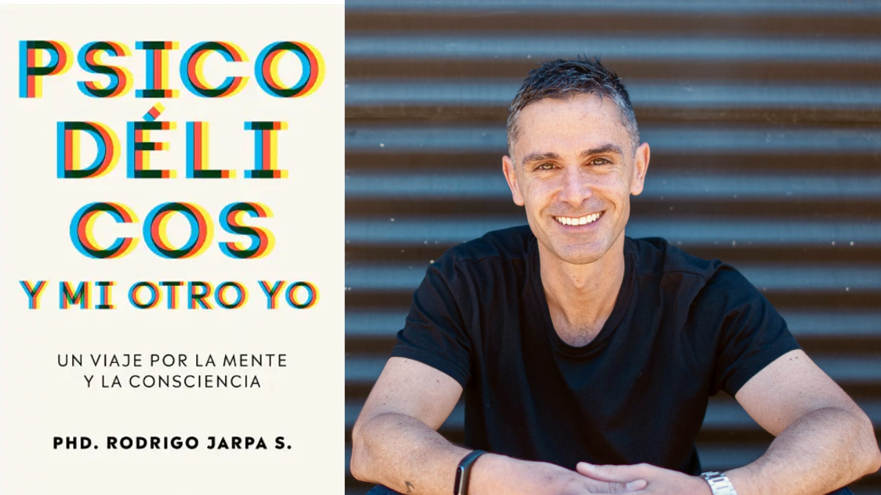 Psicodélicos en Chile: Psicólogo Rodrigo Jarpa lanza libro sobre su potencial en salud mental