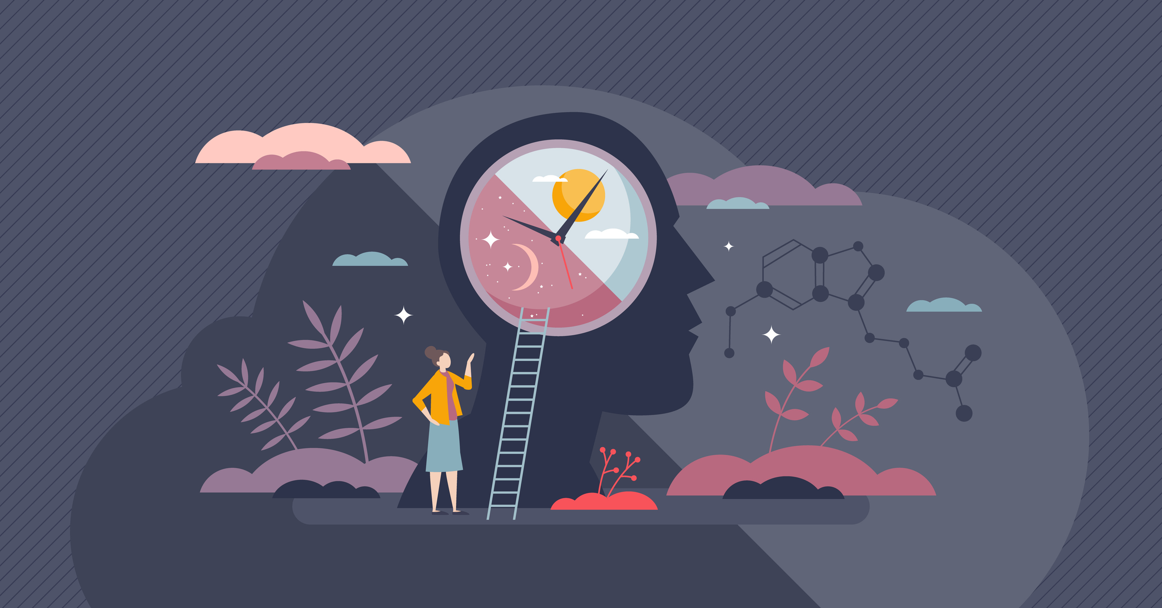 Relojes cerebrales: Un biomarcador del deterioro neurocognitivo
