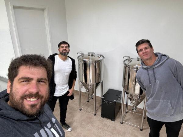 Nicolás y sus compañeros. Créditos: Uchile.