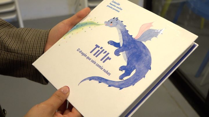 Nuevo libro basado en la historia de un dragón busca enseñar a los niños a comer sano