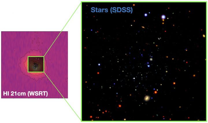 Astrónomos chilenos logran detectar monóxido de carbono en la galaxia enana más pequeña con gas