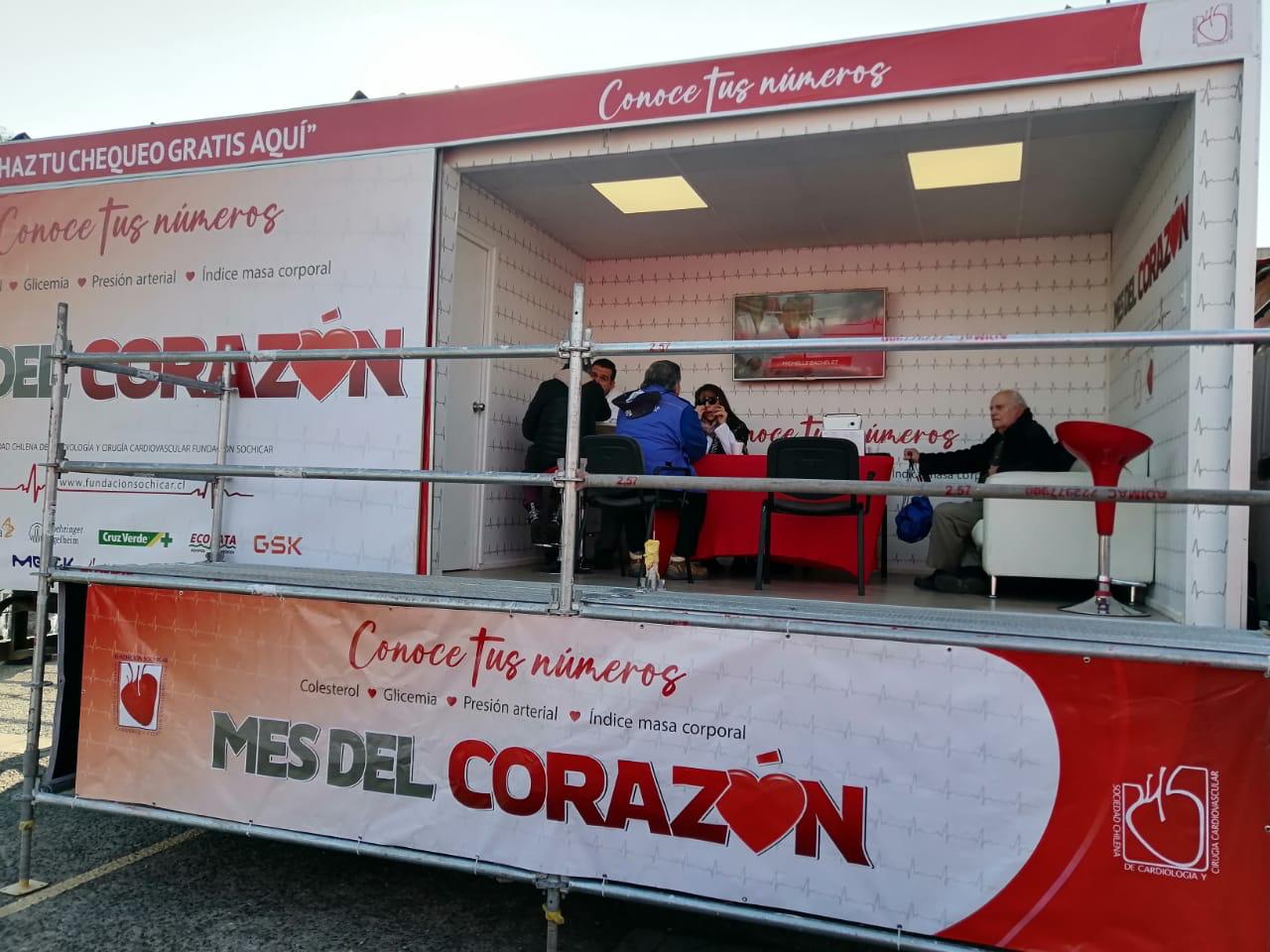 Mes del Corazón en Santiago: Camión móvil ofrecerá chequeos preventivos gratuitos