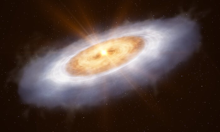 Hallan moléculas precursoras de la vida en el espacio con el telescopio ALMA en Chile