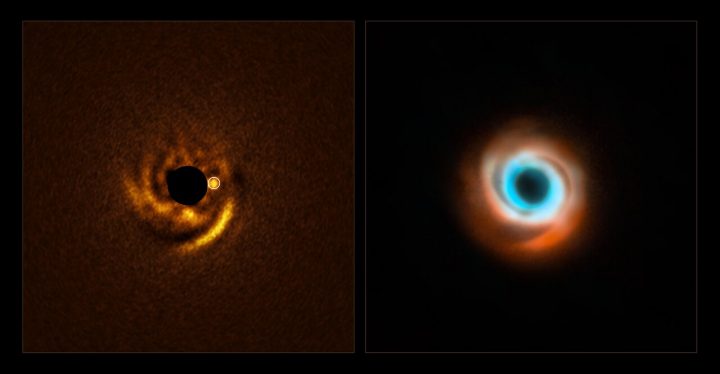 Poderoso telescopio en Chile logra imagen inédita: un planeta bebé naciendo a 440 años luz