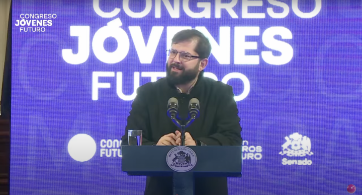 Presidente Boric en Congreso Jóvenes Futuro: 