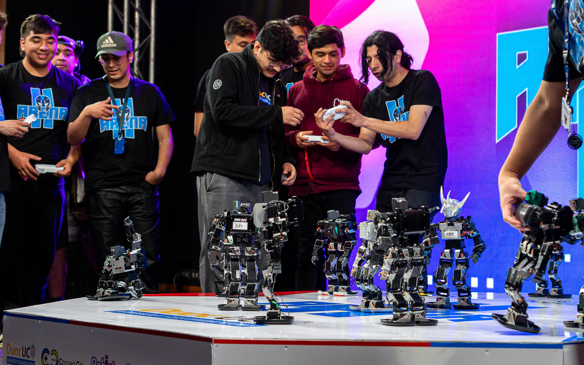 Concepción se transforma en capital de la robótica con el Torneo Arena III 2025