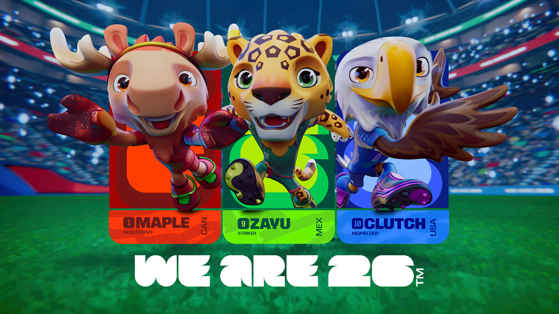 Believe: El estudio de animación chileno que creó las mascotas oficiales del Mundial 2026