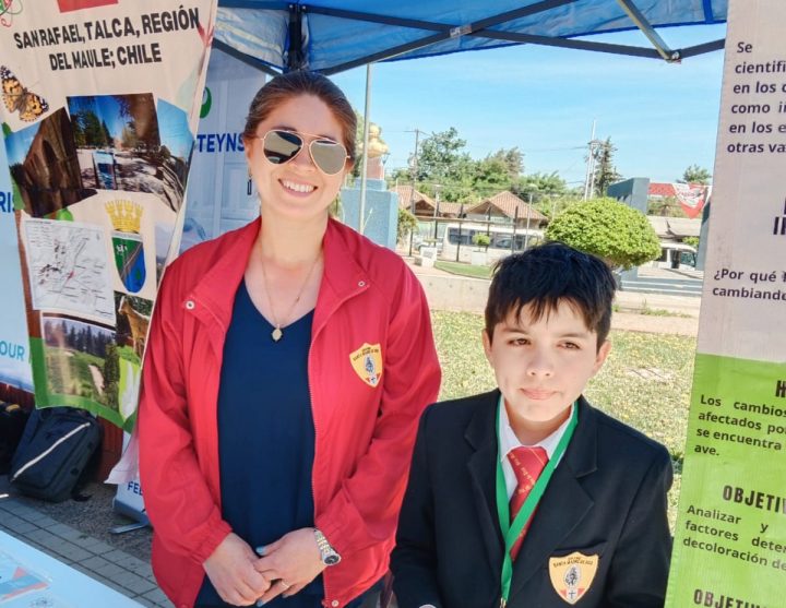 Escolar del Maule investiga la decoloración de insectos y aves por el cambio climático