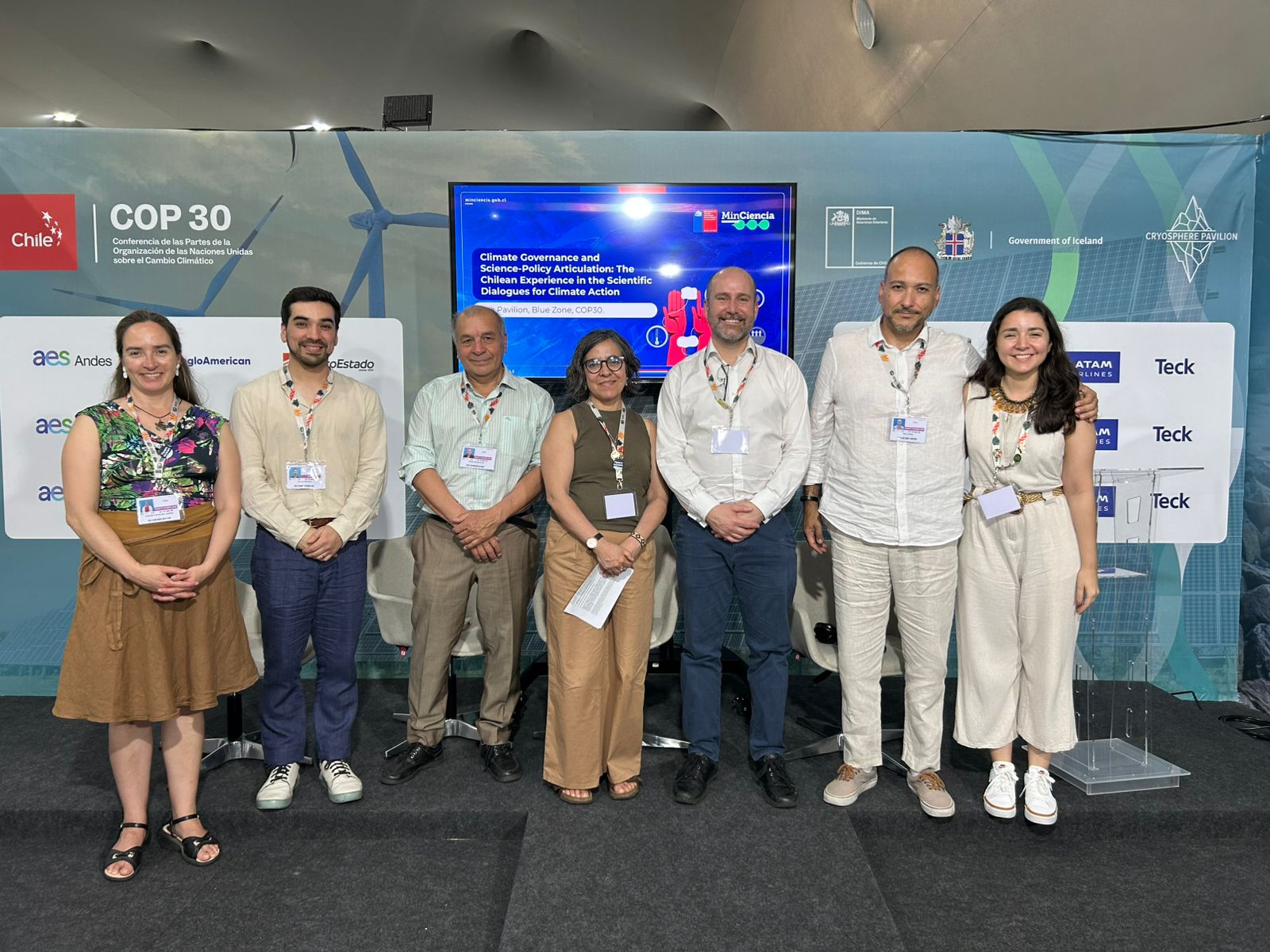 Chile presenta en la COP30 modelo de gobernanza climática que integra ciencia y política