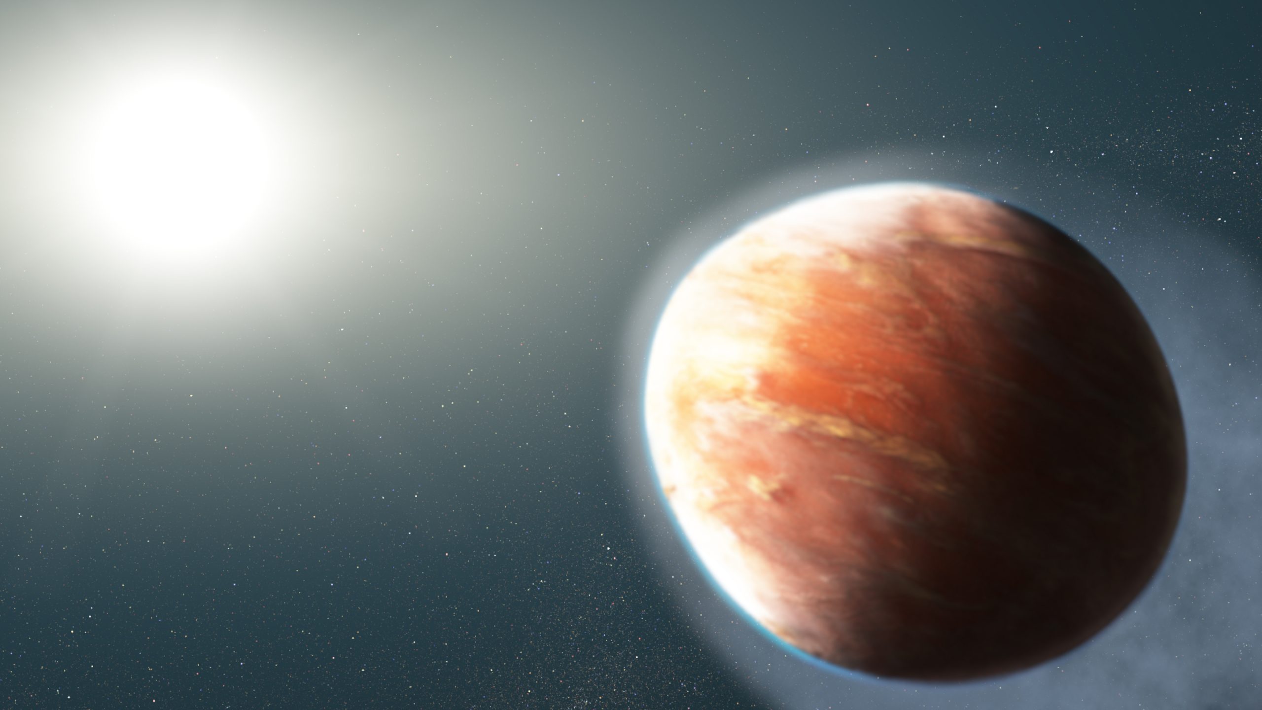 Detectan por primera vez nubes de titanato en exoplaneta ultracaliente