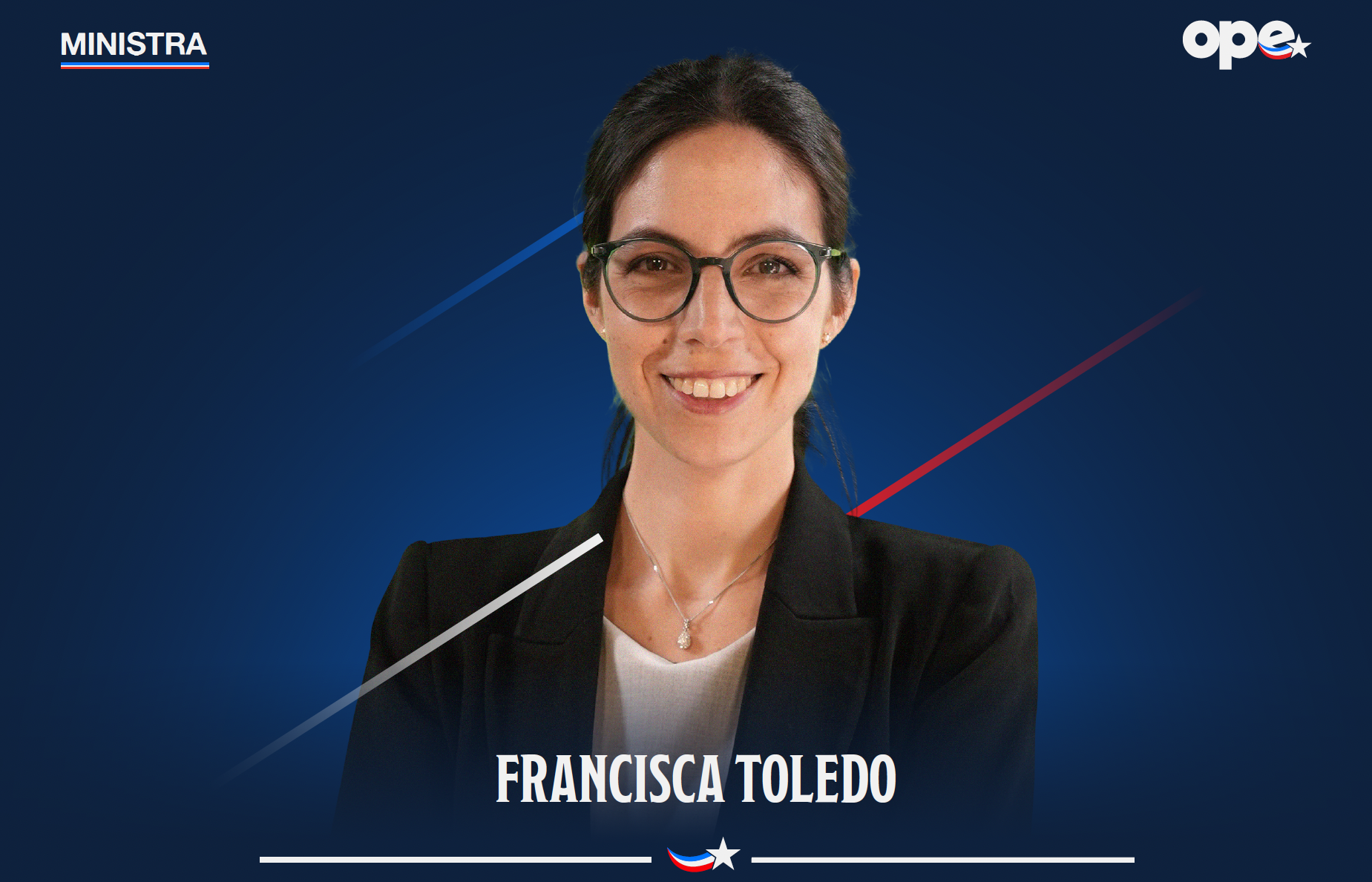 Francisca Toledo: La ingeniera civil que encabezará el Ministerio de Medio Ambiente