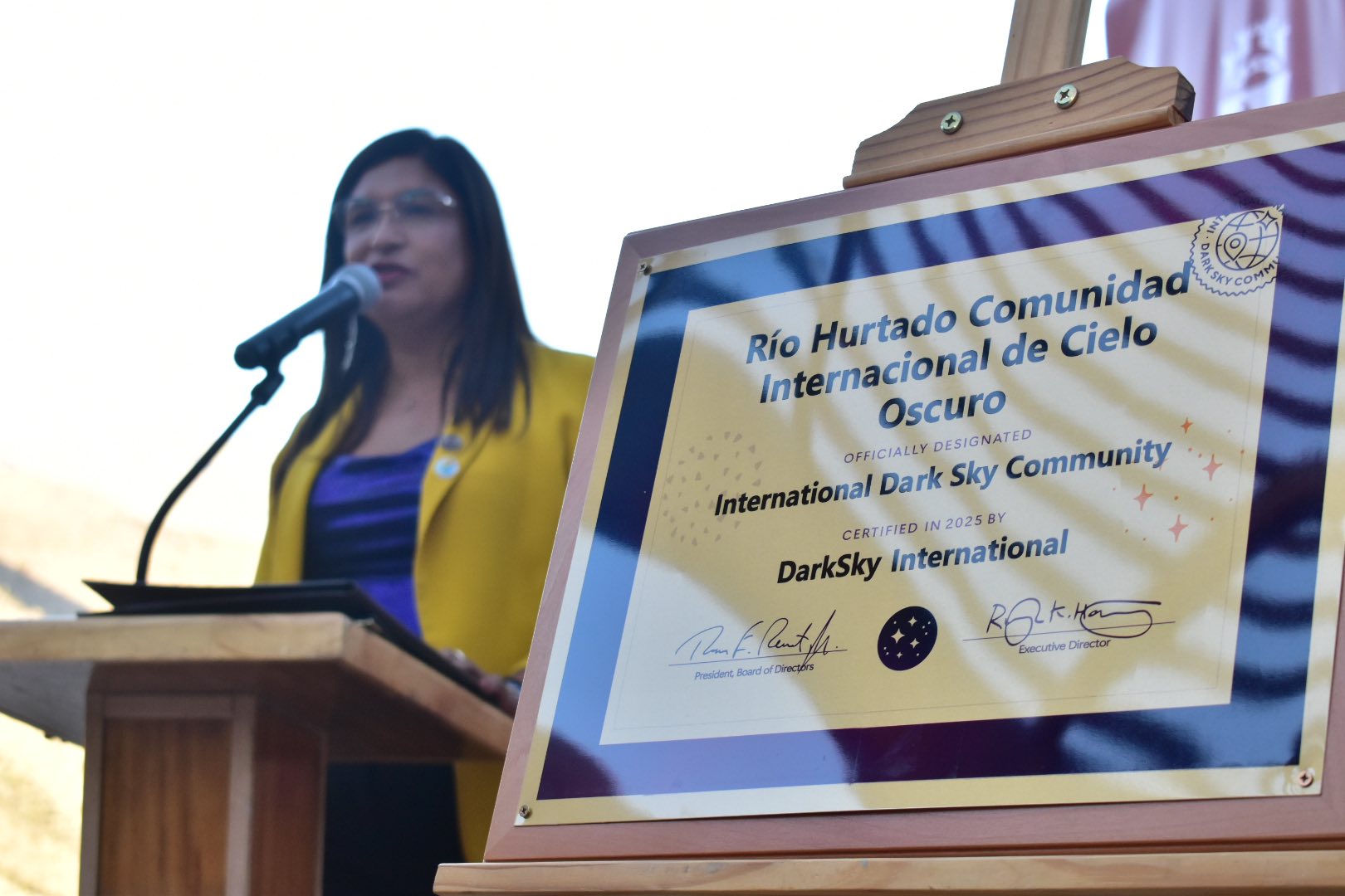 Río Hurtado se convierte en la primera comuna certificada por la calidad de sus cielos oscuros