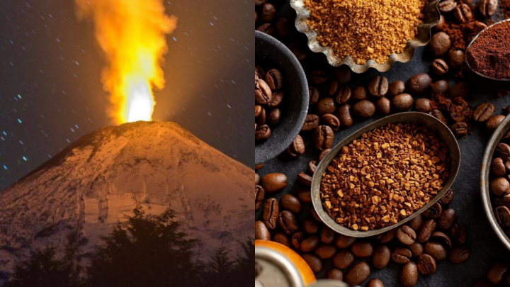 De volcanes a café molido: Científicos descubren la electricidad detrás de los materiales granulares