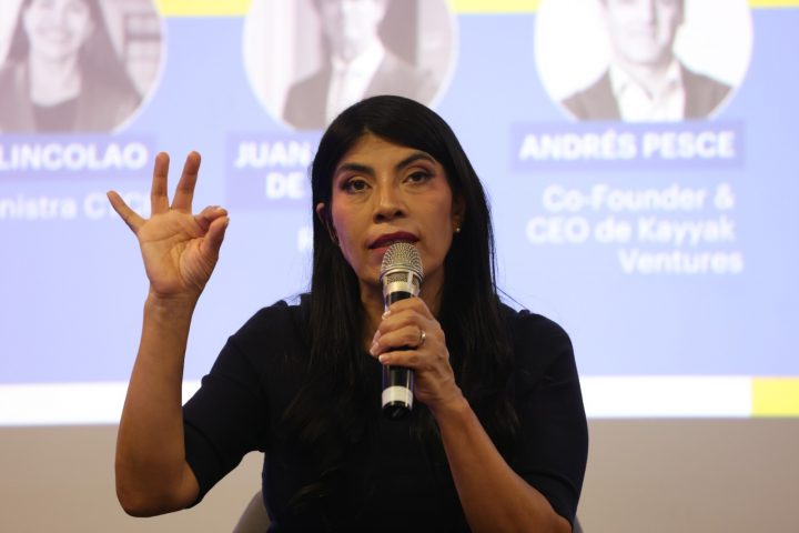 Ximena Lincolao, ministra de Ciencia: 