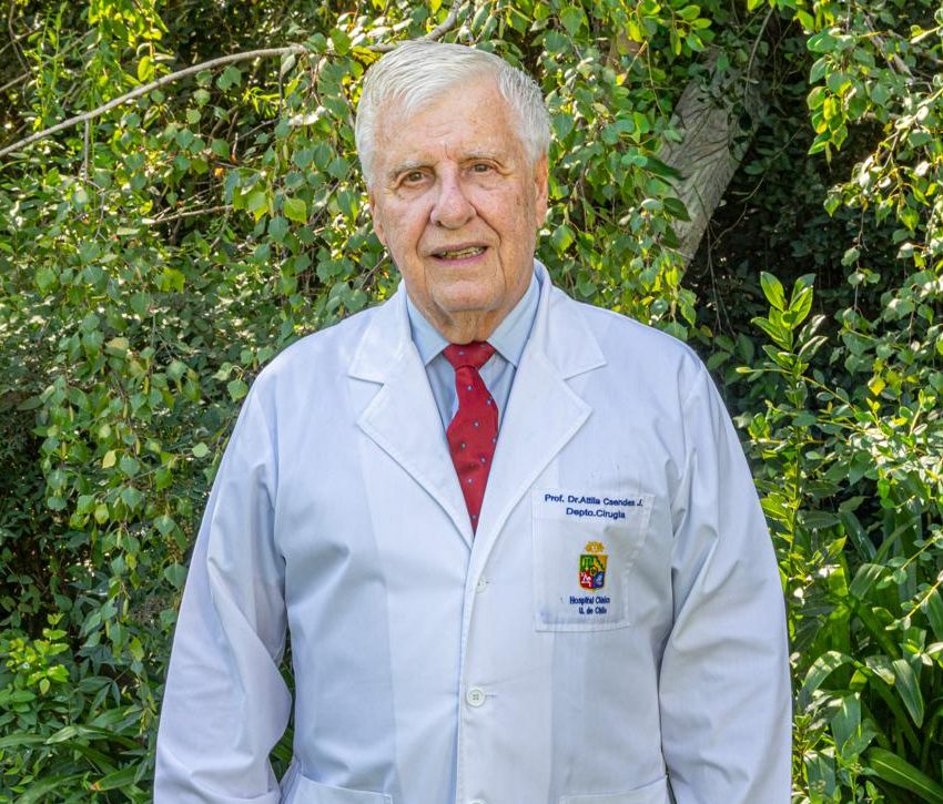 Dr. Attila Csendes obtiene el Premio Nacional de Medicina 2026