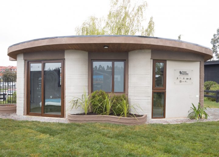 Vivienda impresa en 3D de Concepción busca ganar premio a la mejor arquitectura del mundo hispano