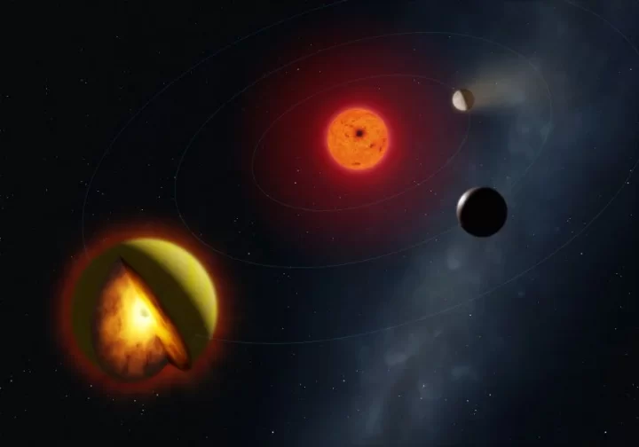 Descubren un nuevo tipo de planeta con océanos de magma y azufre a 35 años luz