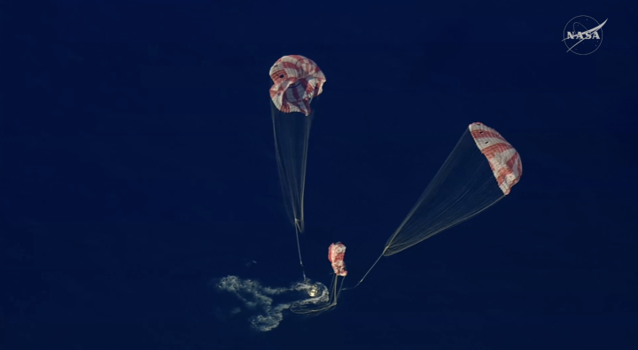 Misión Artemis II: Tripulación ameriza en el Pacífico y completa con éxito su regreso a la Tierra