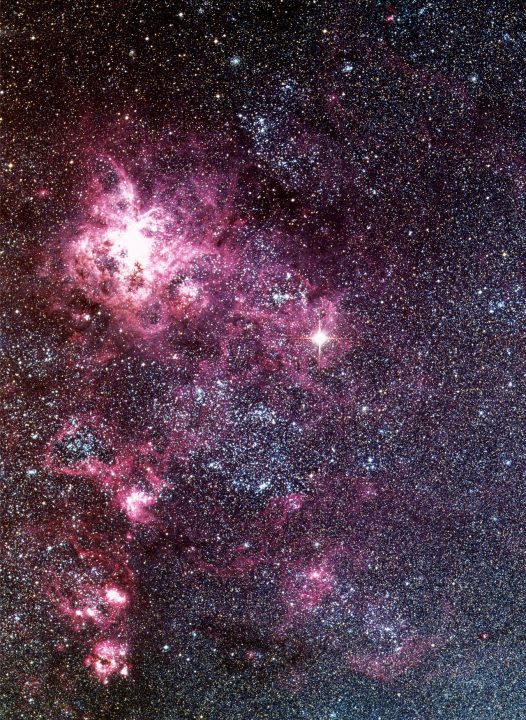 Supernova 1987A en la Gran Nube de Magallanes (Crédito: ESO)