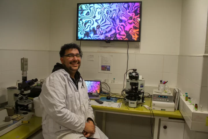 Estudiante chileno recibe reconocimiento internacional por lograr una fotografía microscópica