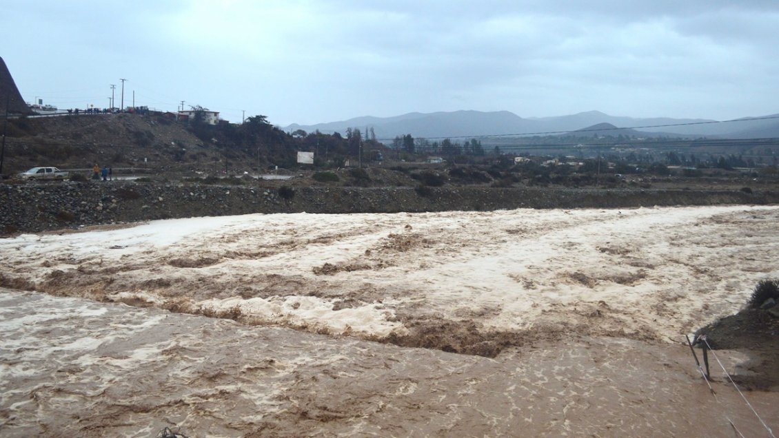 Temporal casi triplica el agua almacenada en los embalses de la Región de Coquimbo