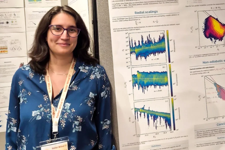 Investigadora de la Usach caracteriza por primera vez la inestabilidad del viento solar cerca del Sol
