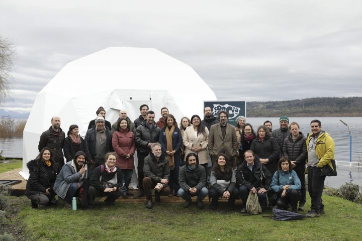 Inauguran domo inmersivo dedicado a la educación ambiental y la descontaminación en Villarrica