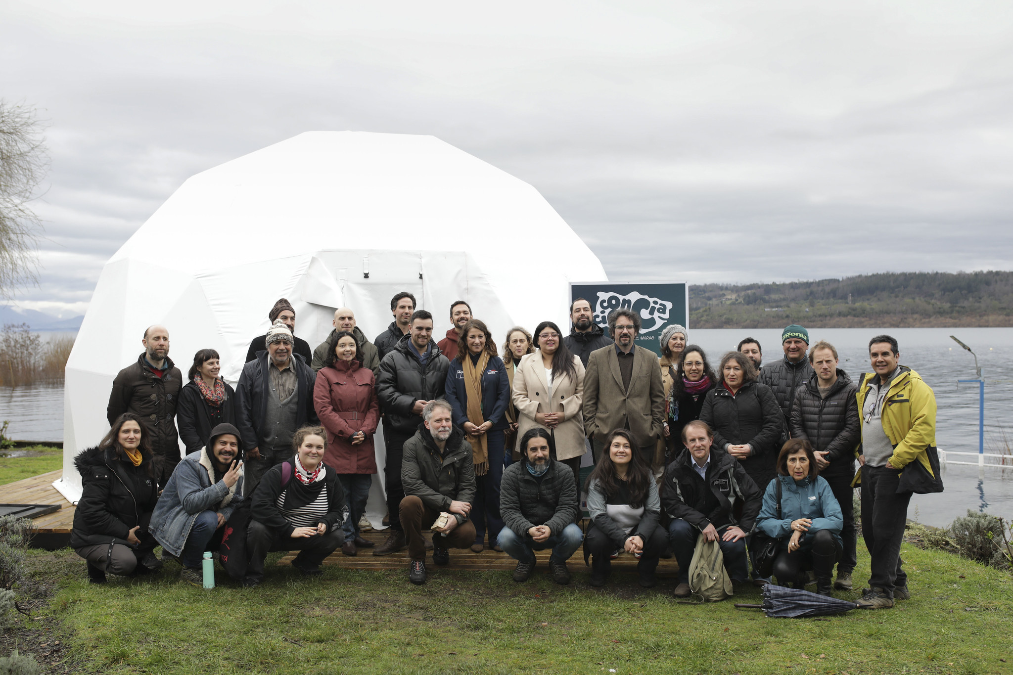 Inauguran domo inmersivo dedicado a la educación ambiental y la descontaminación en Villarrica