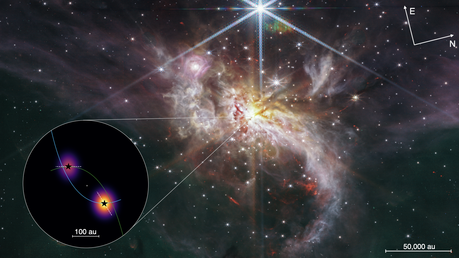 Astrónomo de la Universidad de Chile lidera histórico hallazgo sobre la formación de estrellas masivas