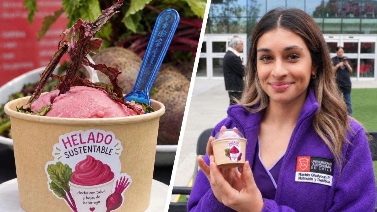 «Beta Ice»: Futura nutricionista inventó un helado con residuos de betarraga