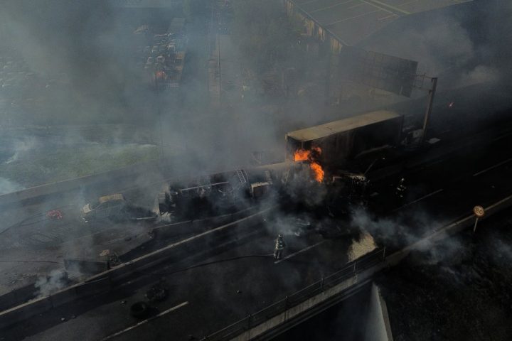 Investigación reconstruyó los 27 segundos previos al incendio en accidente de Renca