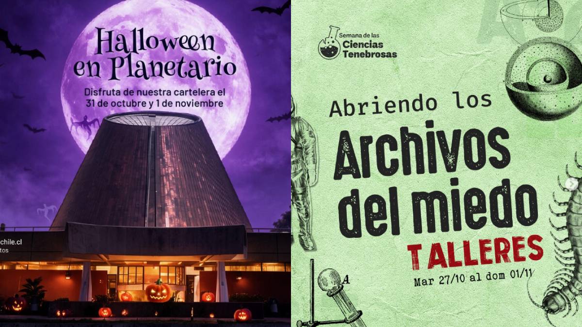Halloween: Planetario USACh y MIM celebrarán con experiencias inmersivas y ciencia tenebrosa